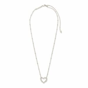 ari heart crystal pendant necklace by kendra scott